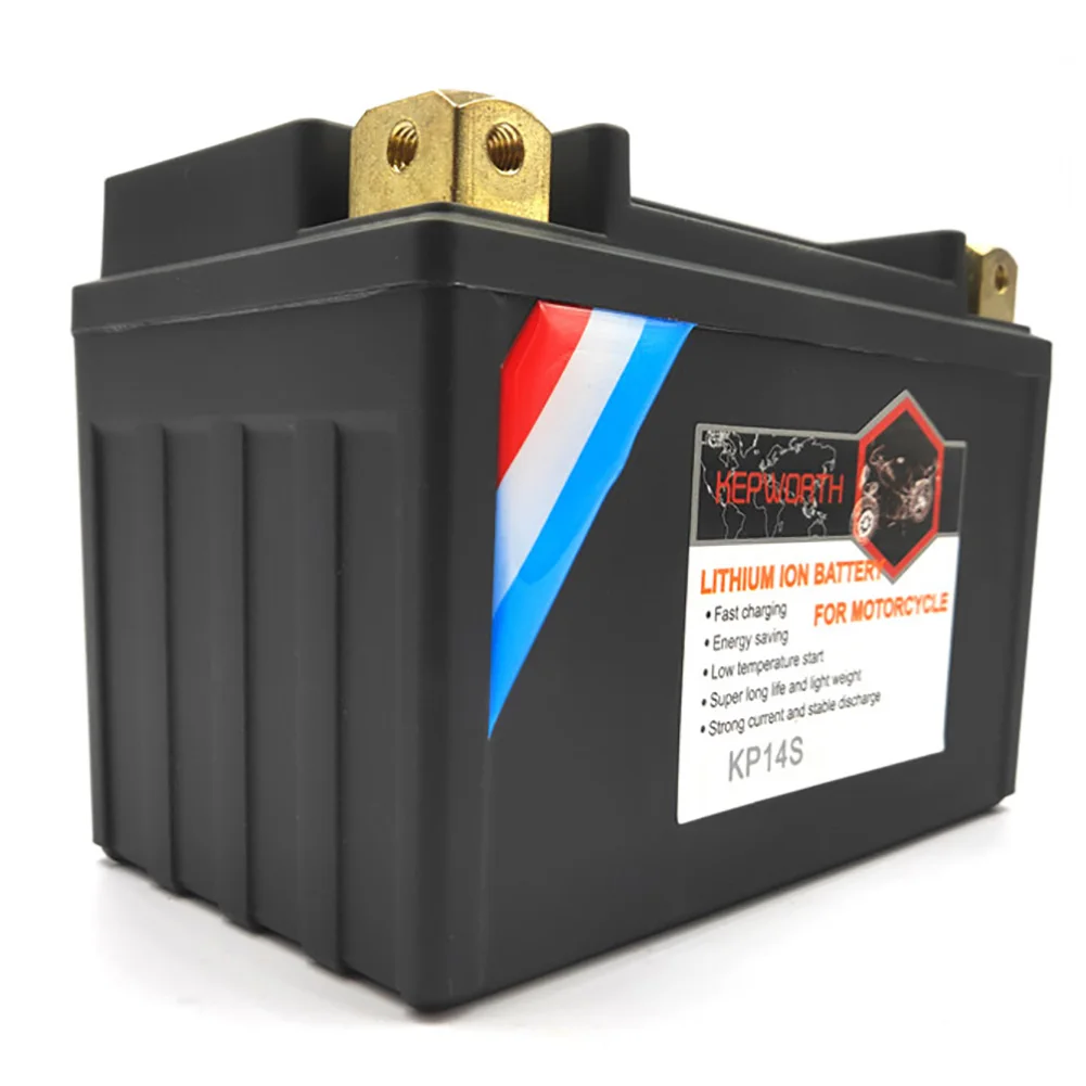 12V 4Ah 6Ah 8Ah Motorcycle Battery Built-in BMS LiFePO4 Lithium Powersport Replacement Battery for ATV UTV Scooter Jet Ski