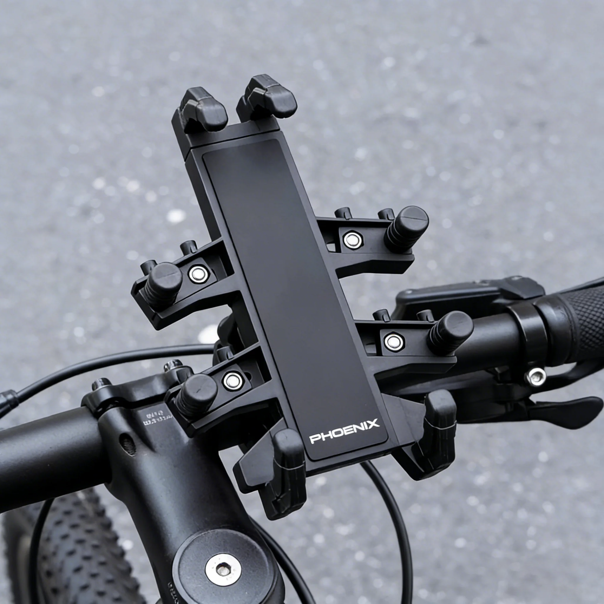 Xunting Stable Mobile Metal Aluminium Alloy Exercise Handlebar Mount Motorcycle Cell Universal Waterproof Bike Phone Holder