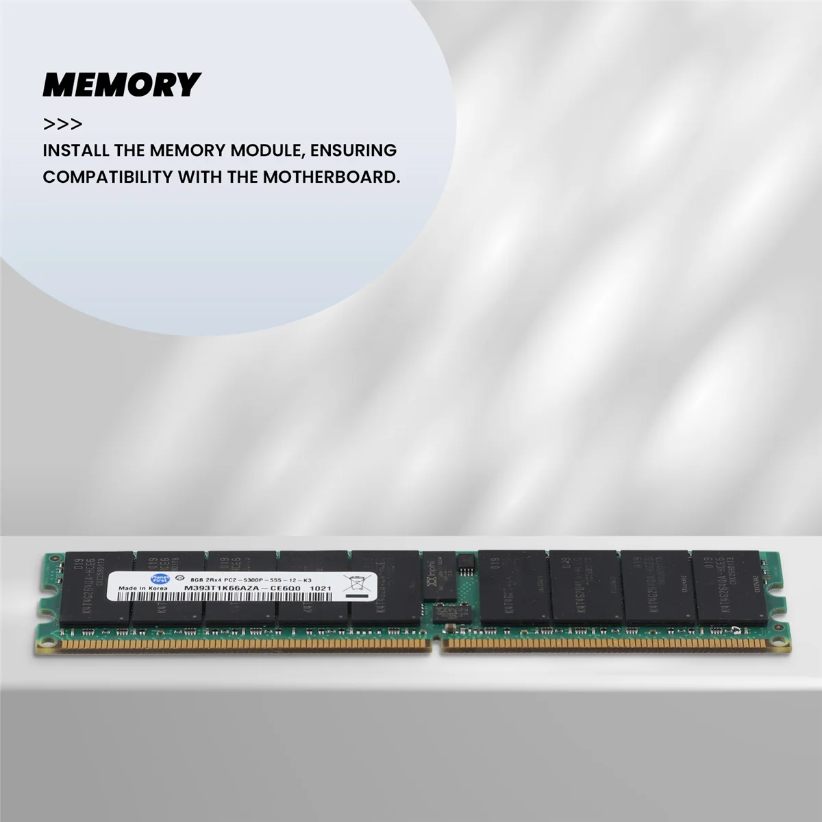 ATP-DDR2 8GB REG Server RAM Memory 2RX4 PC2 5300P 667Mhz REG Server Memory