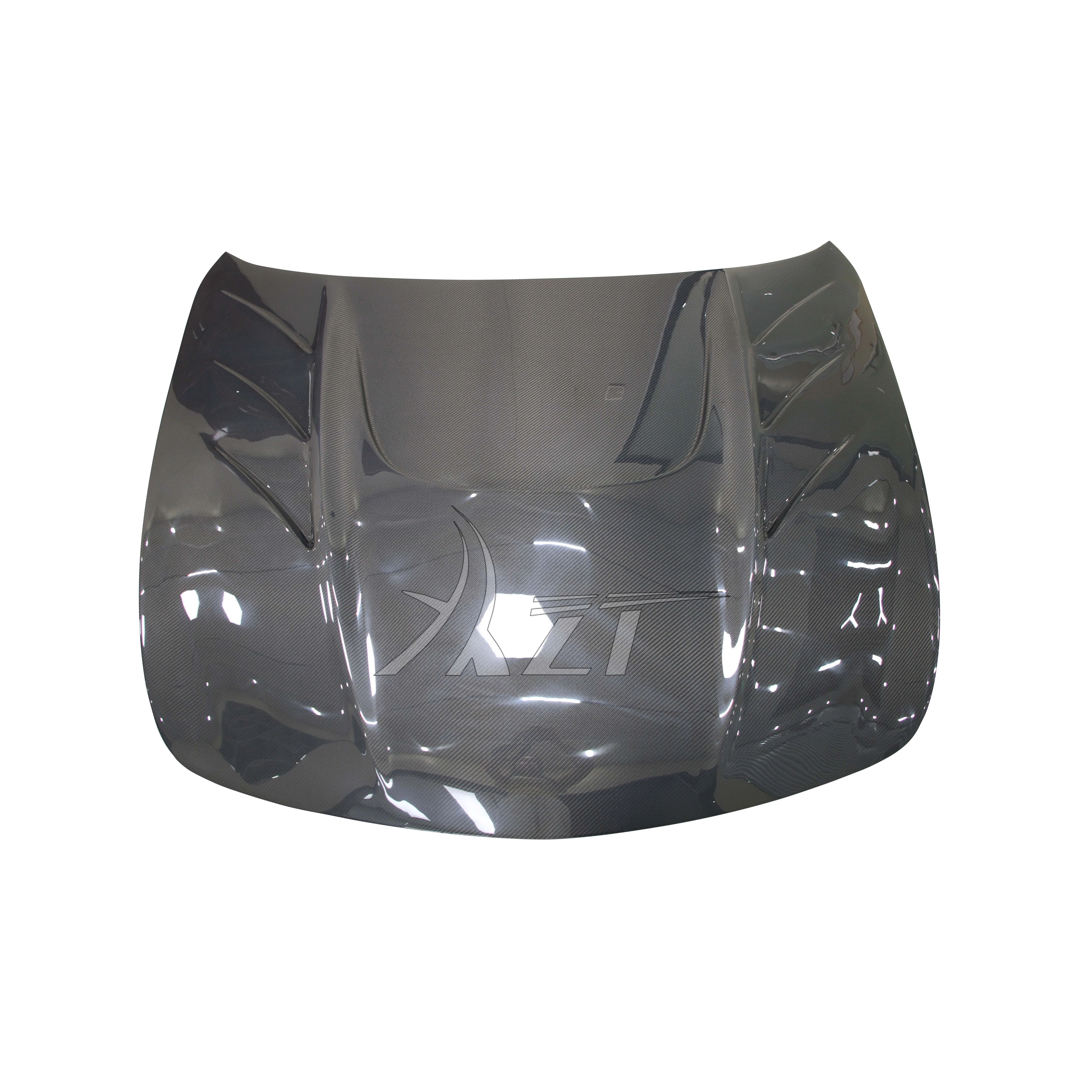 

High Quality Wet Carbon Fiber Hood Bonnet for Infiniti G37 Four-door Hood