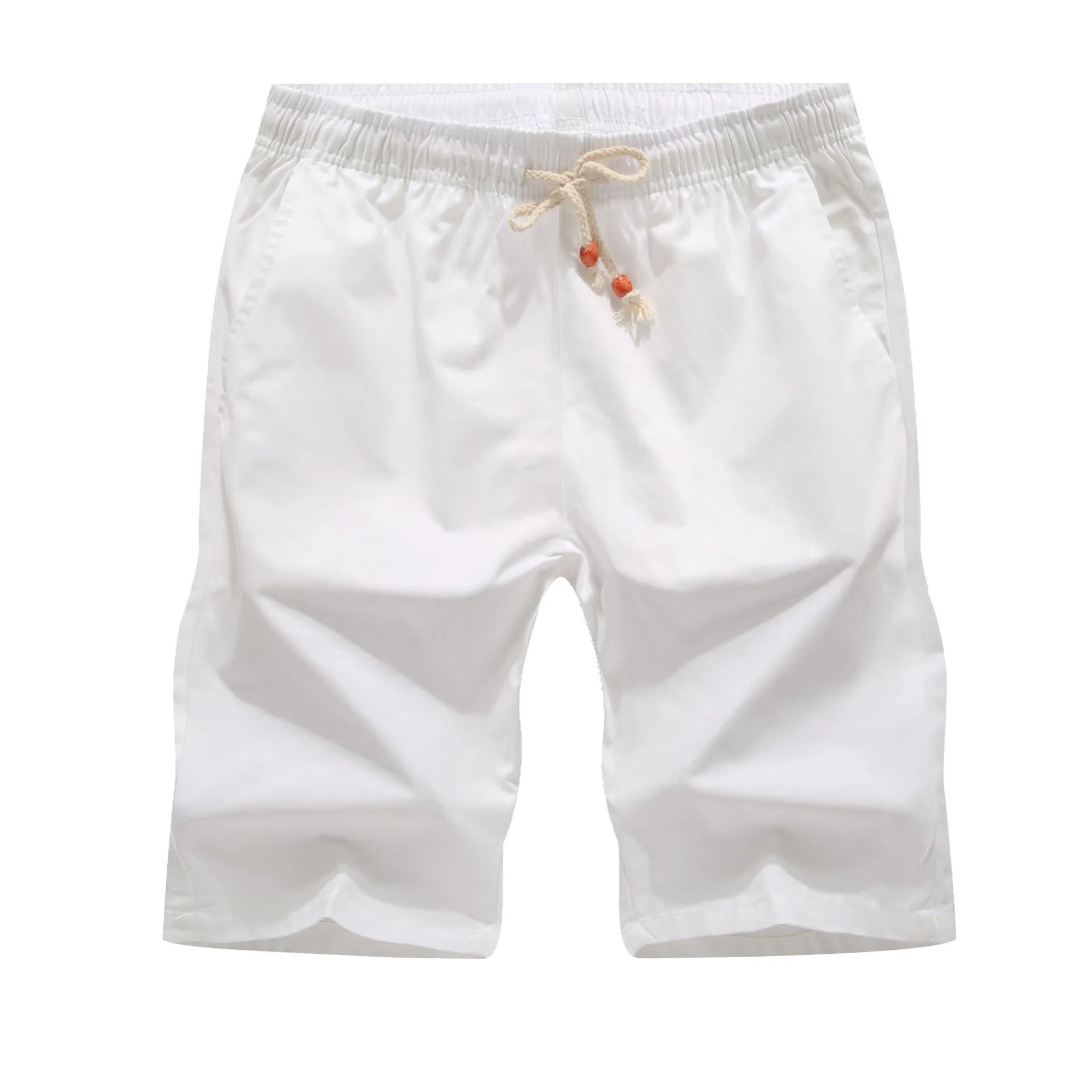 Short d'été en coton pour hommes, pantalon cinq quarts, grande taille, vêtements de travail décontractés, amples, tenue d'été, nouvelle collection