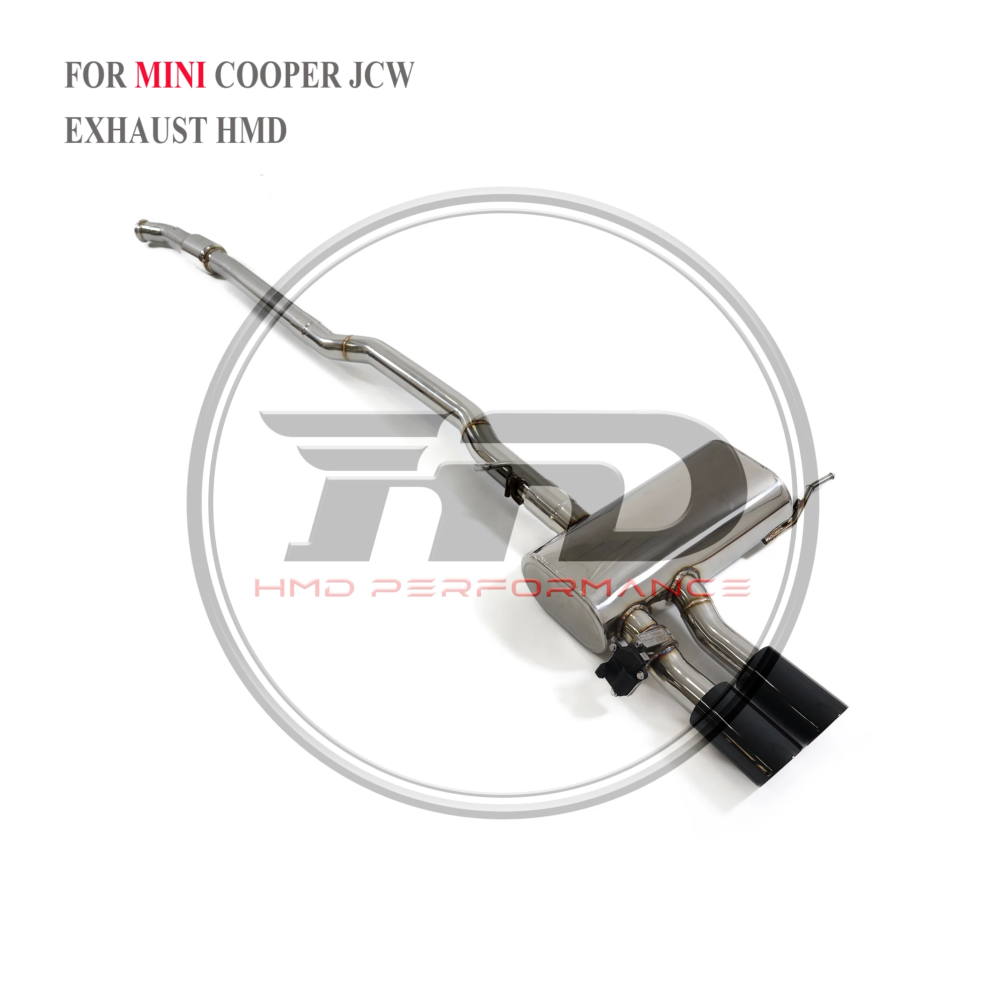 

Stainless steel Catback for MINI R56 R57 R58 Cooper JCW with valve HMD Exhaust System Performance Quality certification