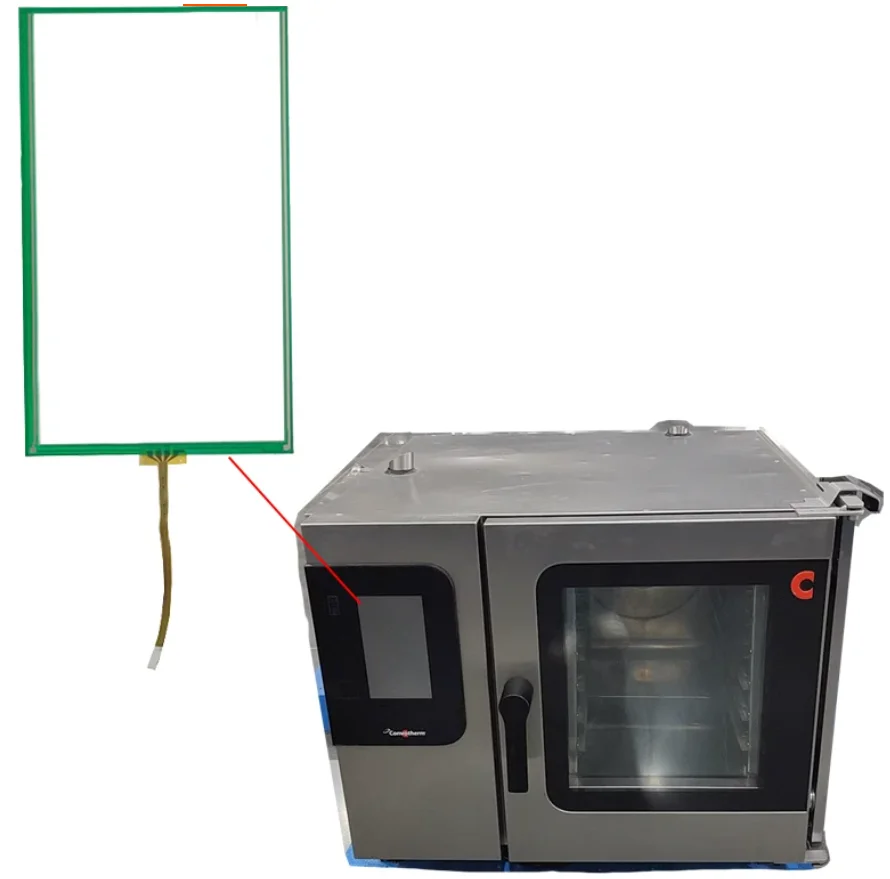 C4eT6.10ES Touch Screen Digitizer Panel Glass for Convotherm C4eT 6.10 ES C4eT6.10ES Touchscreen Panel and Front Overlay