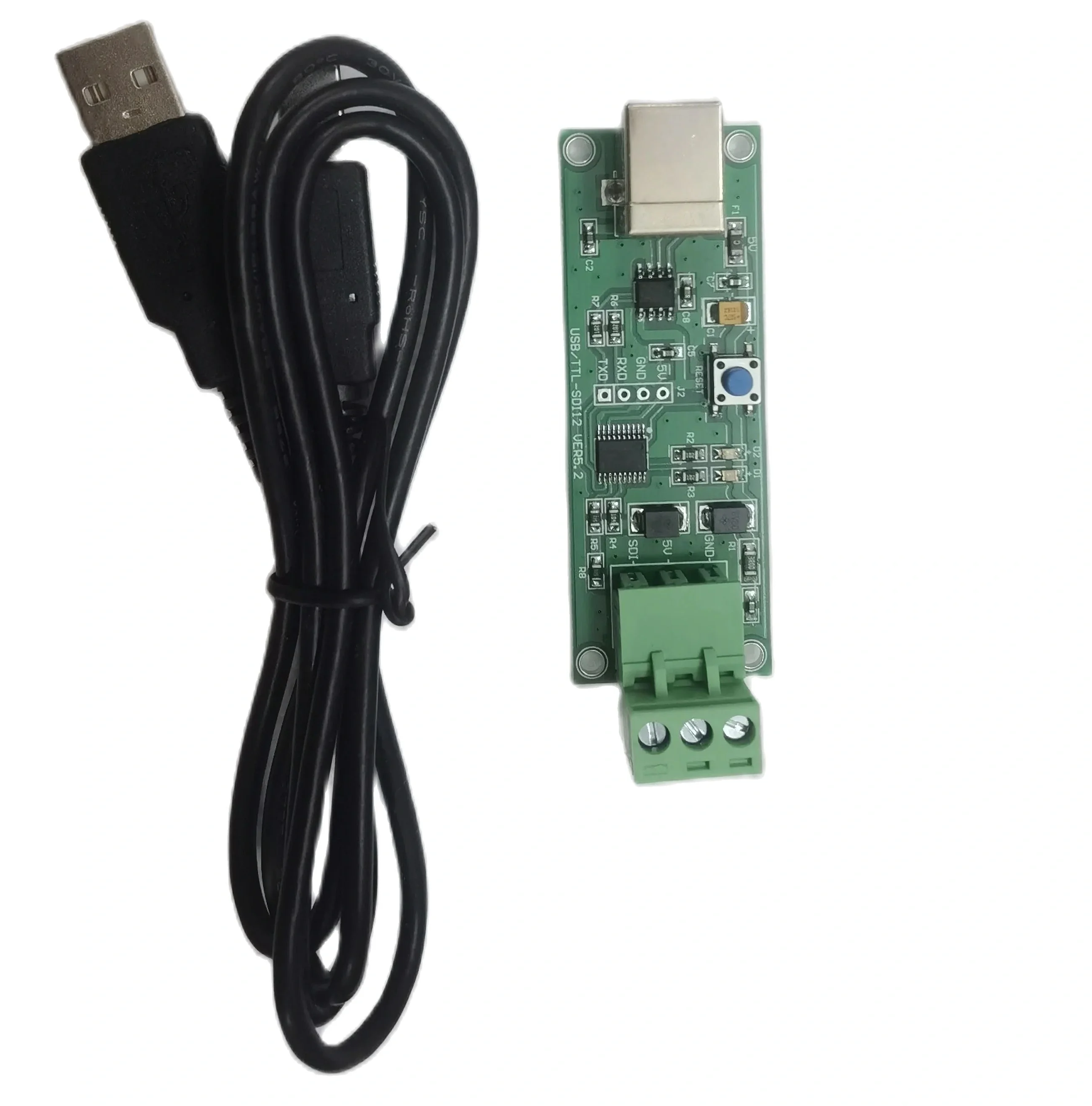 USB / TTL to SDI-12 Protocol Capturer Debugger Converter SDI12 Sensor Test