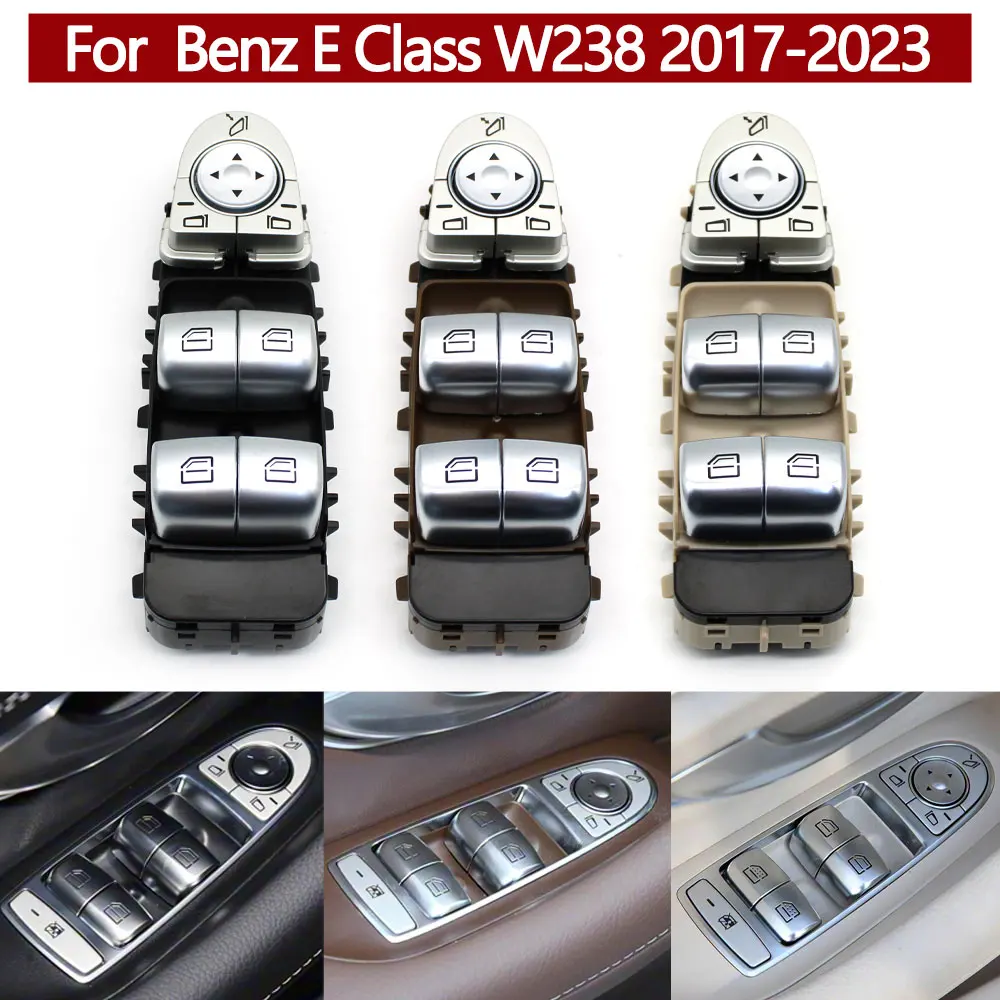 

A2139055103 Car Front Driver Side Electric Power Master Window Regulator Switch For BENZ E Class W238 2017-2023 E200 E220 E300