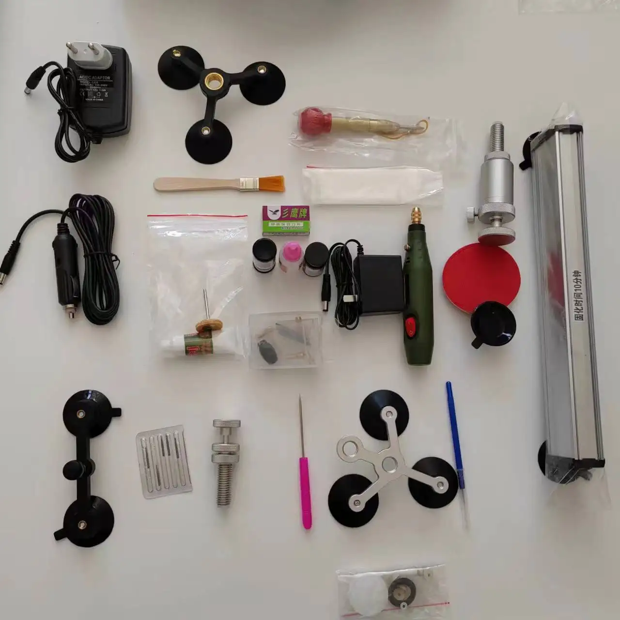 Professional Windshield Repair Kit Windscreen Restore Tools with Glue