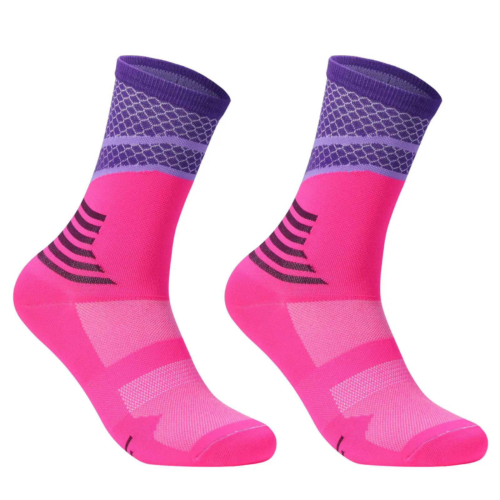 Chaussettes de sport pour homme et femme, accessoire de cyclisme, basket-ball, course à pied, vélo de route, montagne, 2024