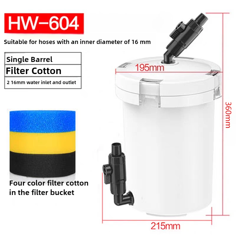 HW-604 Aquarium Fil… - image