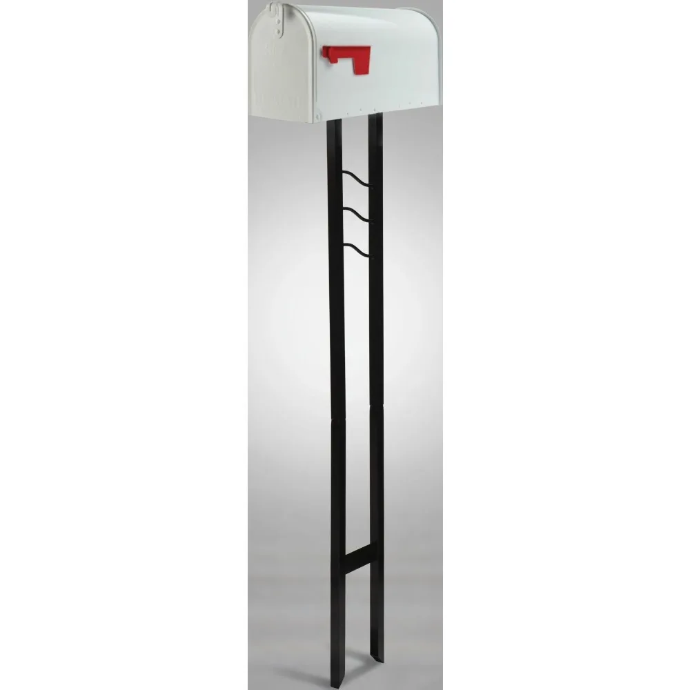 

Weatherproof Steel Mailbox with Post - USPS Approved Outdoor Curbside Mailbox for Residential Delivery, Medium Size
