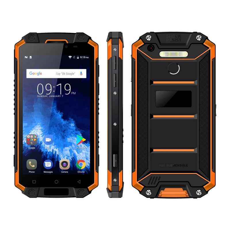 

IP68 Waterproof Rugged Smartphone Big Battery 9000 mAh 4G LTE Smart Android Phone POPTEL P9000 MAX 4G/64G NFC Mobile Phone