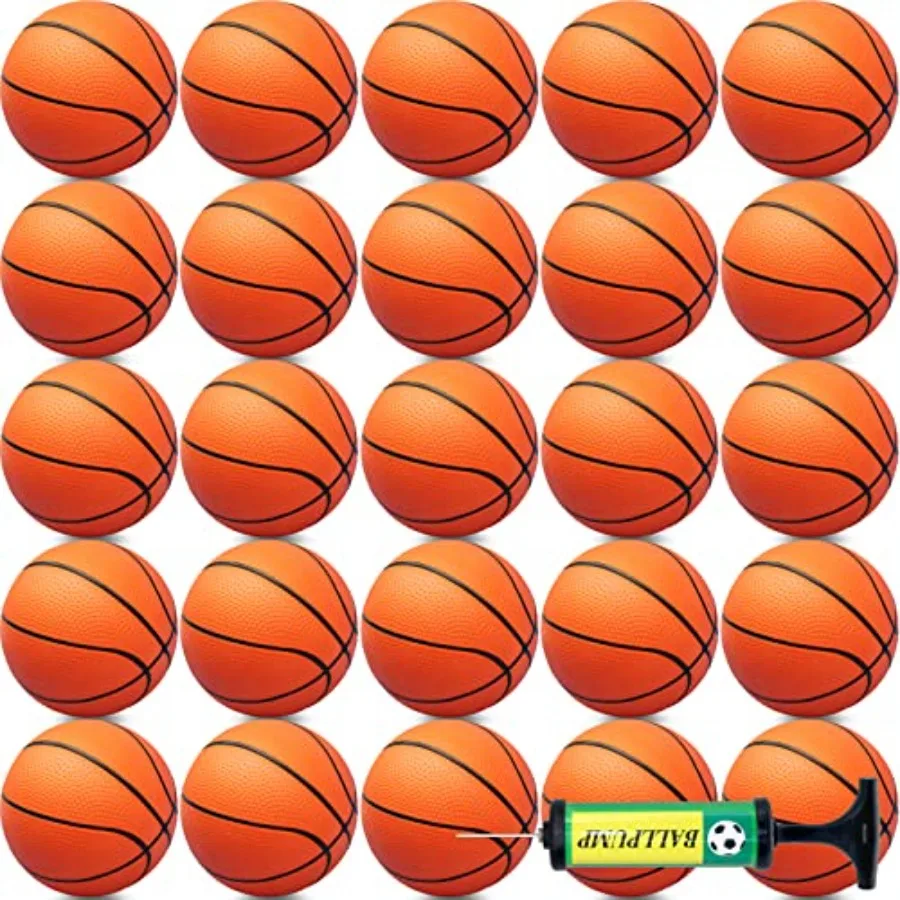 Juego de Baloncesto Miniatura con Balones Pequeños y Bomba para Jugar Sobre la Puerta, Canasta de PVC para Jugar en Interiores y Exteriores, Piscina, Playa