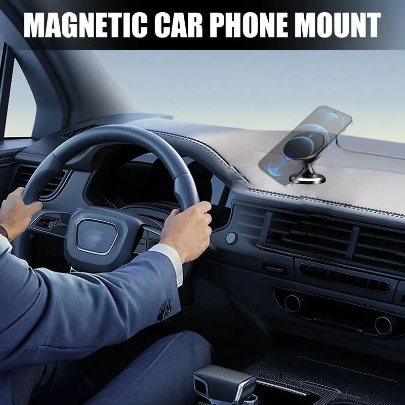 Supporto per telefono magnetico per supporto per cellulare per auto per supporto per telefono magnetico multifunzionale ruotabile automatico per finestra del cruscotto