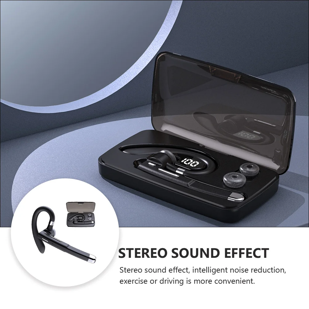 

1Set Wireless Earphone .0 Noise Cancelling Wireless Headphones Sports Headset for Driving Workout Headphones