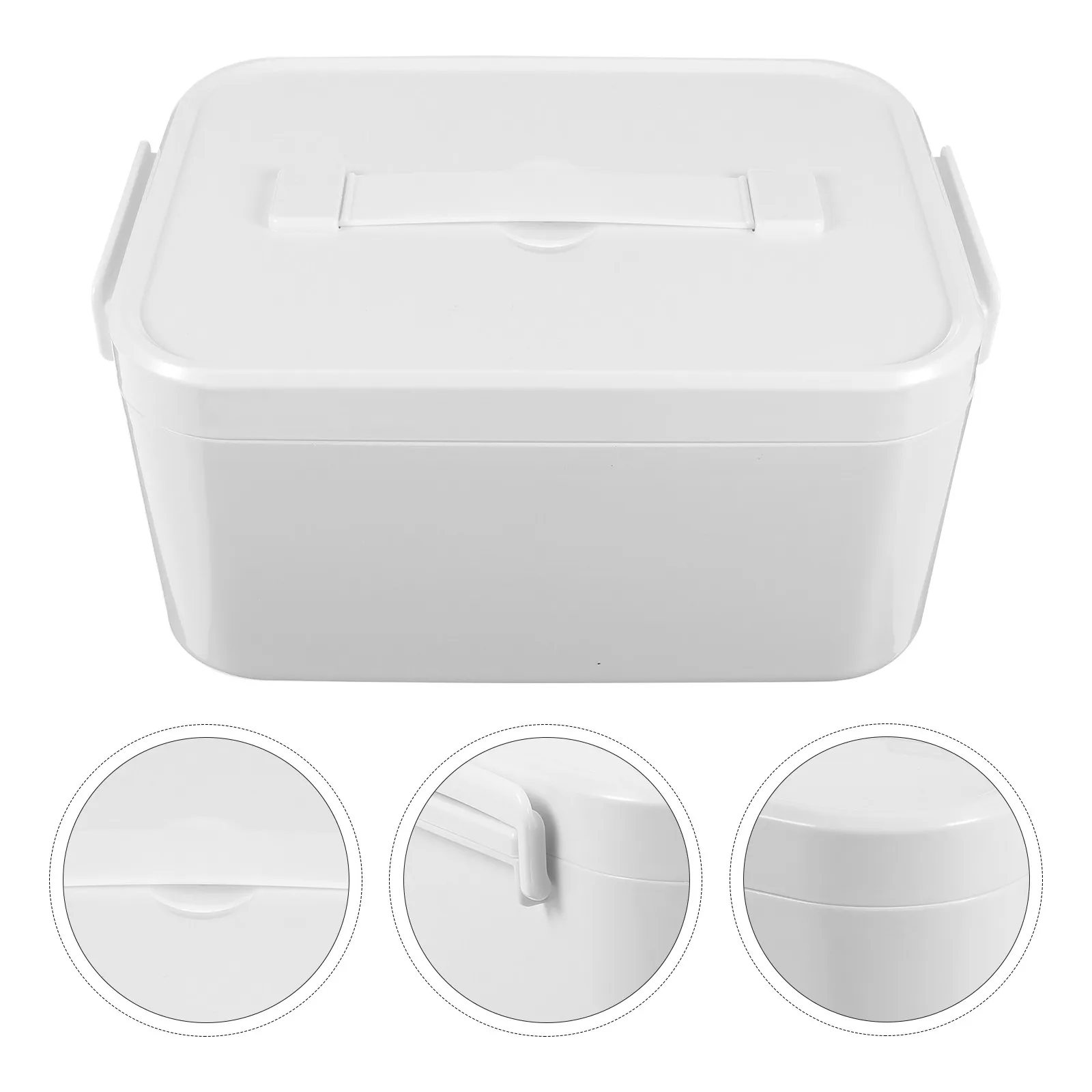 

1Pcs First Aid Medicine Chest Large Capacity Portable Household Medicine Box Storage Case for Travel Outdoor Sports Medical Kit