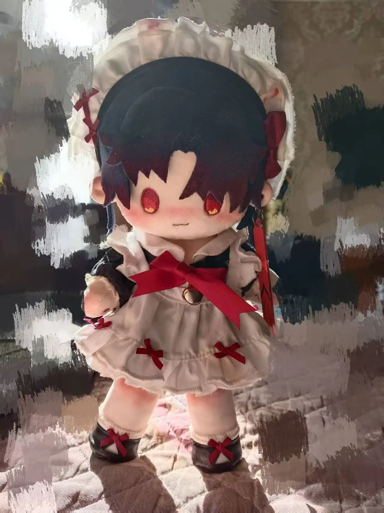 ตุ๊กตาผ้าพลัฌคอสเพลย์ตัวละครเบลดจากเกมอนิเมะ Honkai: Star Rail ความยาวขา 26 ซม. ตุ๊กตาผ้าฝ้ายนุ่มสำหรับแต่งตัว ของเล่นตุ๊กตาผ้าพลัฌ ของขวัญ