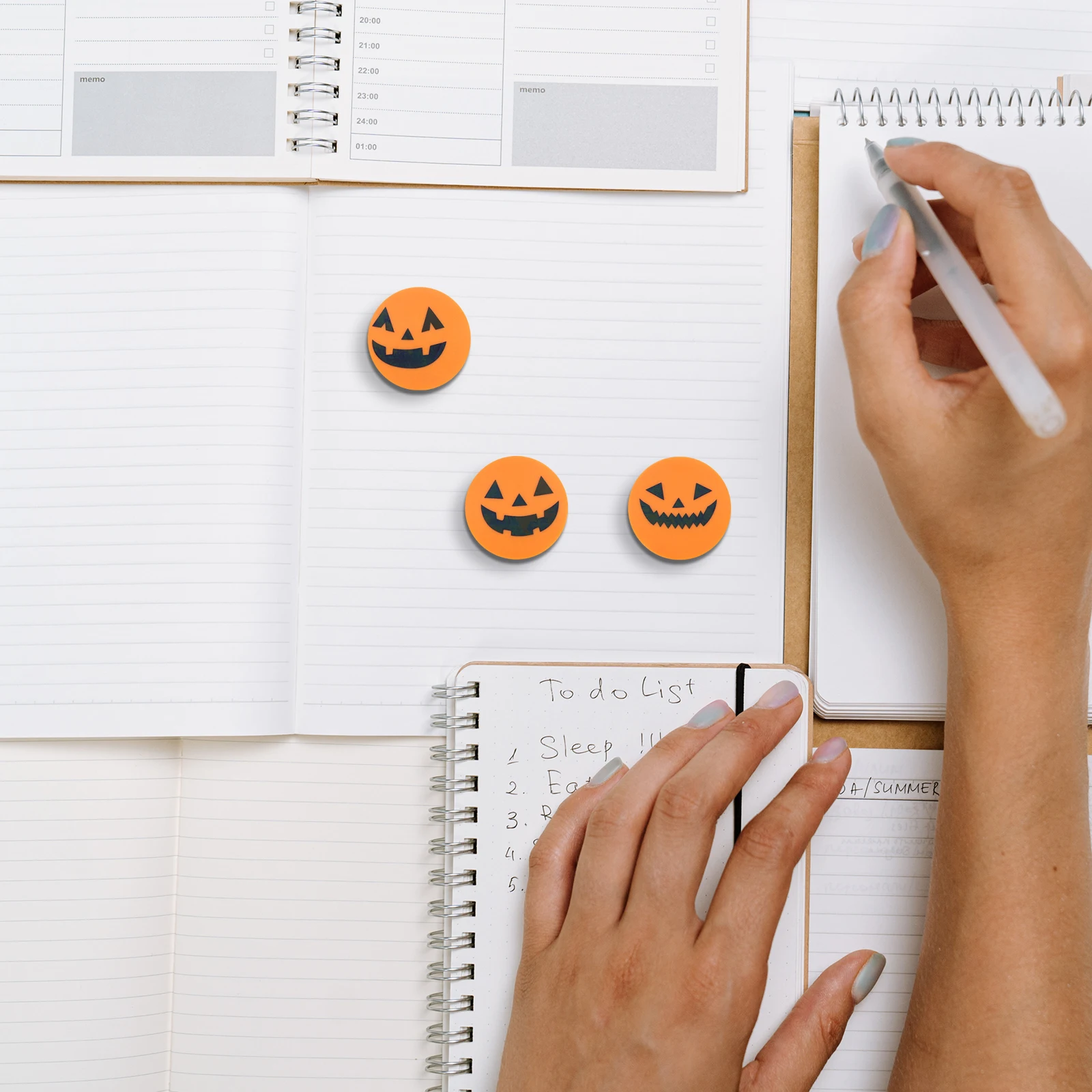 

36Pcs Pumpkin Shaped Erasers Creative Cartoon Eraser for Students Kids Supplies Cartoon Eraser Kids Stationery