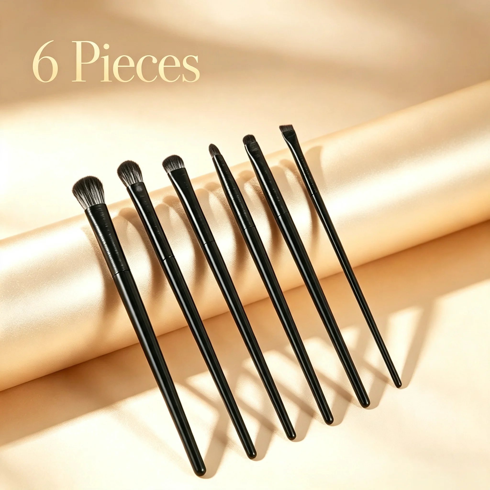 6PCS/10pcs Eyes Makeup Brushes Set ProfessionalContouring Eyeshadow Eyeliner Eyebrow Brush Women Facial Beauty Cosmetic Tool