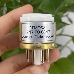 1PC 7F7 7N7 TO 6SN7 6SL7 6N8P 6N9P 5692 CV181 Tube DIY Audio Vacuum Tube Amplifier Convert Socket Adapter Free Shipping
