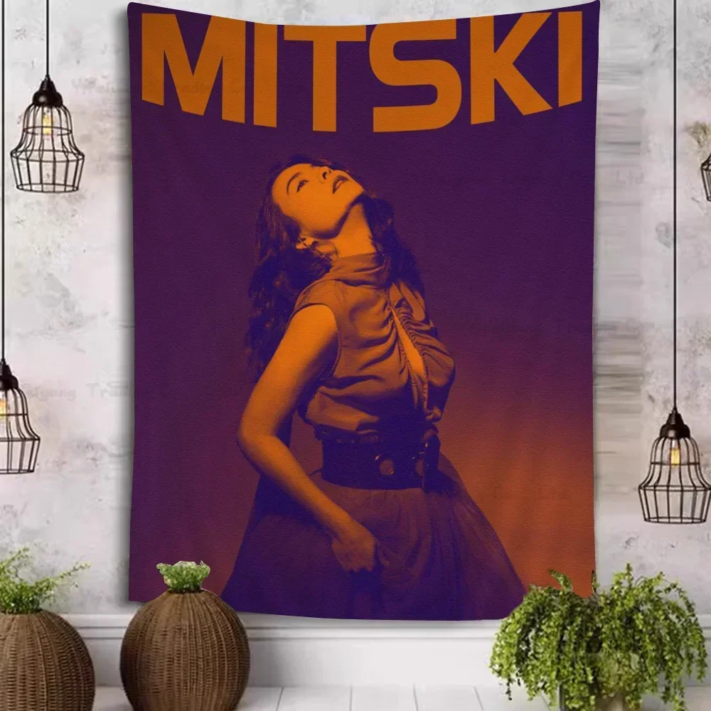 Singer Mitski Wall Tapestry Bohemian Wall Tapestries Mandala Wall Hanging Home Decor