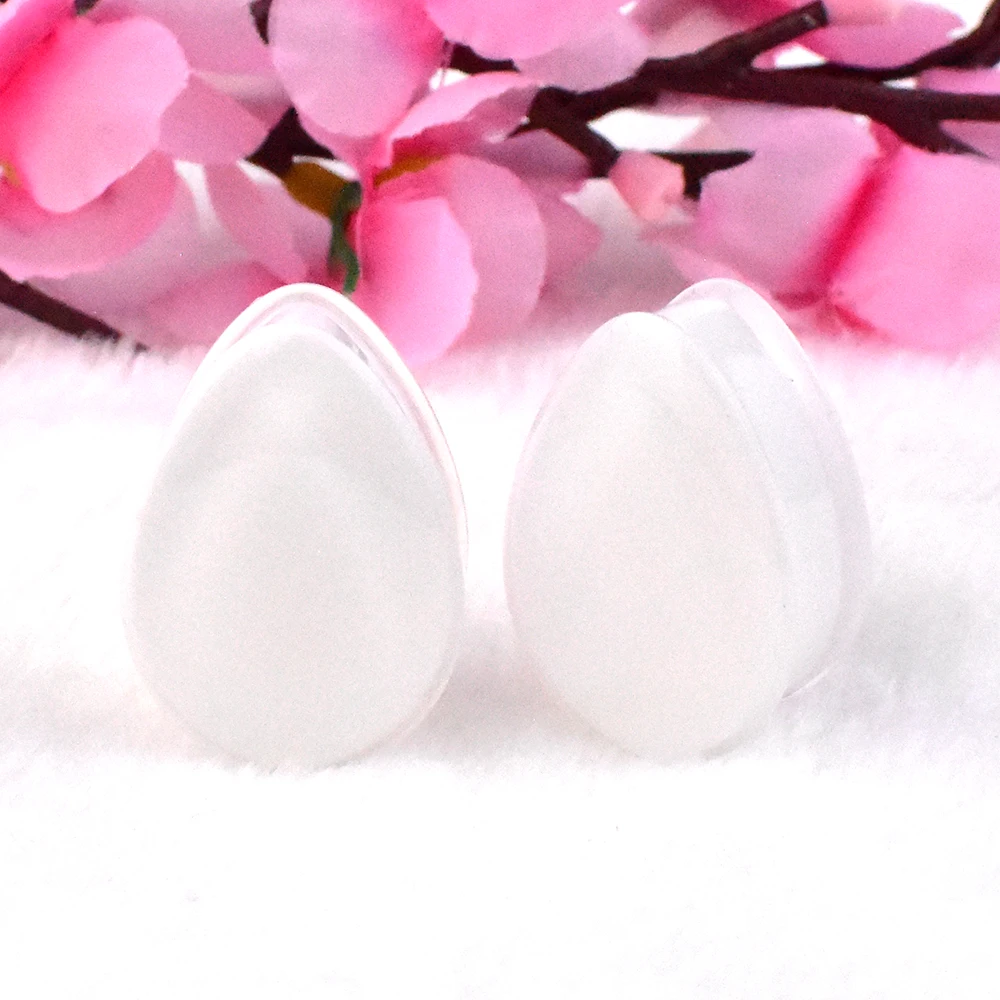 Water Drop Shape Acrylic Ear Tunnels Gauges and Plug Ear Expander Studs Stretching Ear Piercing Jewelry