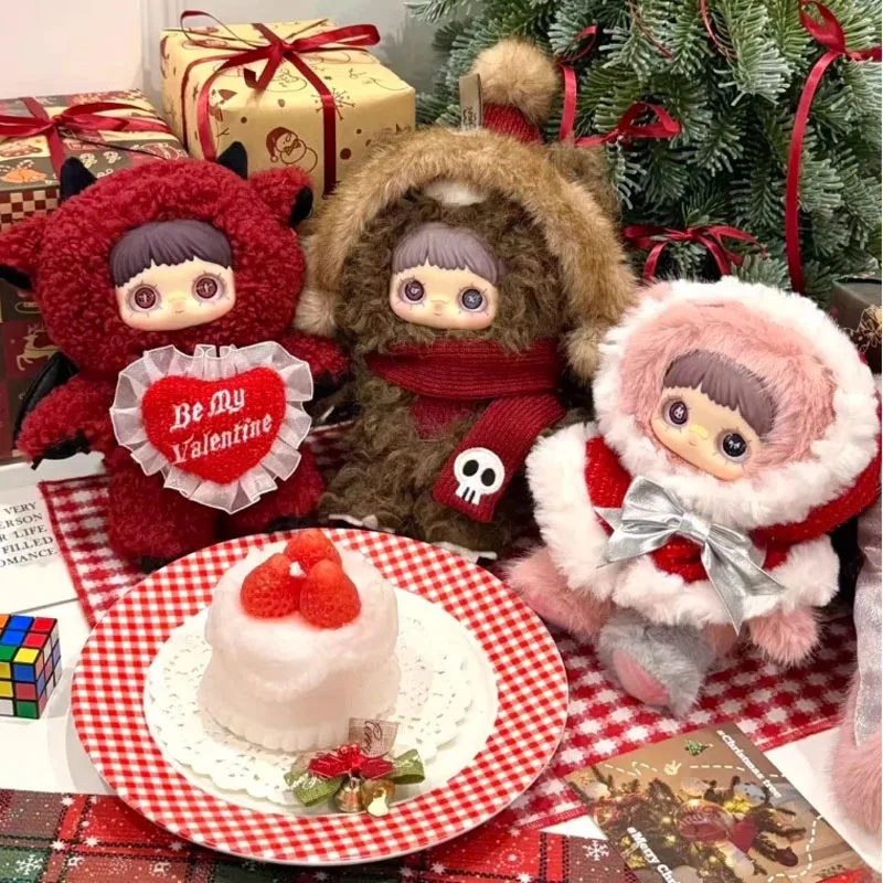 MayMei Winter Strange Series Blind Box Doll Simpatica decorazione natalizia Regalo di compleanno per ragazze Giocattolo e hobby Alla moda da collezione