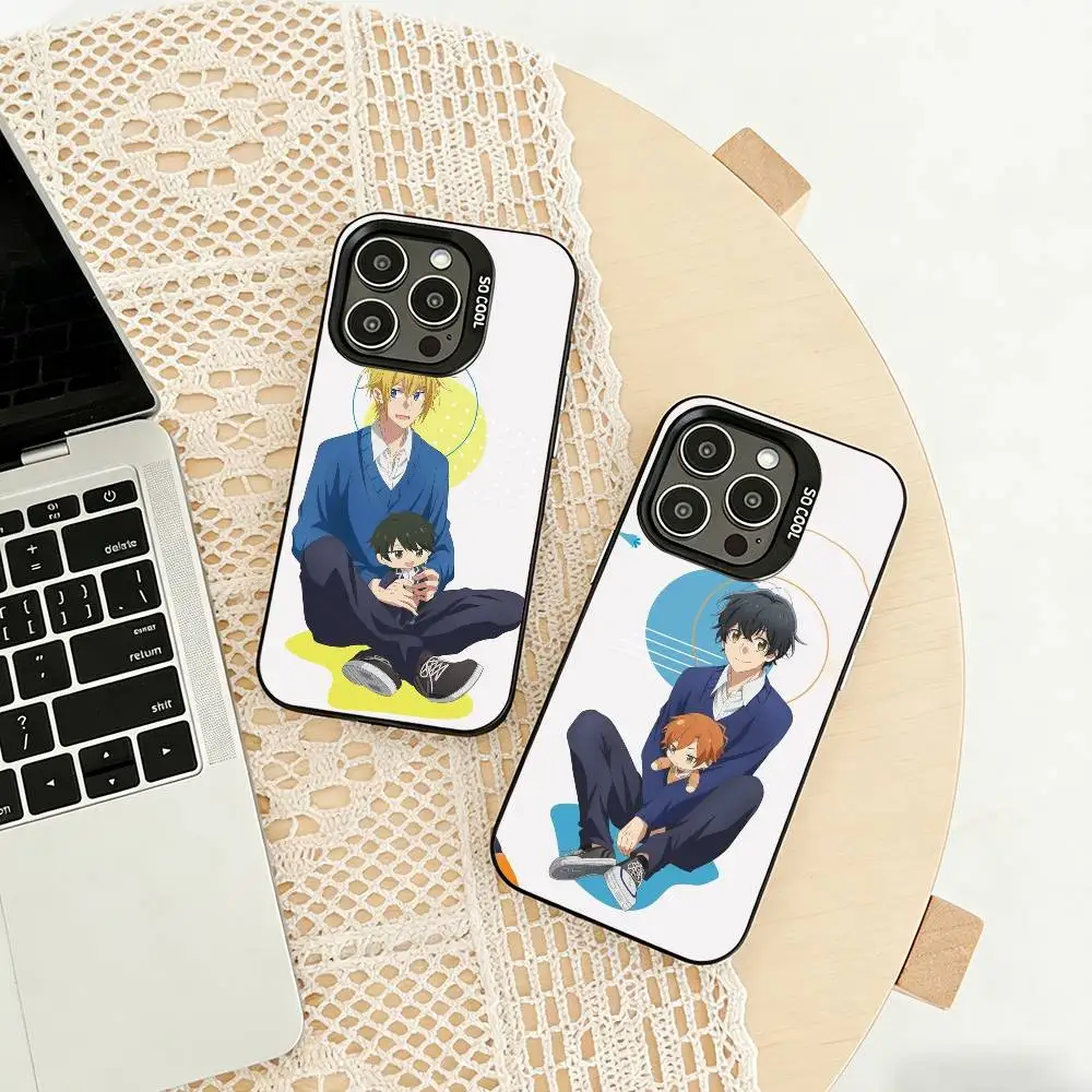 

Sasaki to Miyano BL Phone Case For iPhone 17,16,15,14,13,12,11 Plus,Pro Max,XS,Colored silver phone case