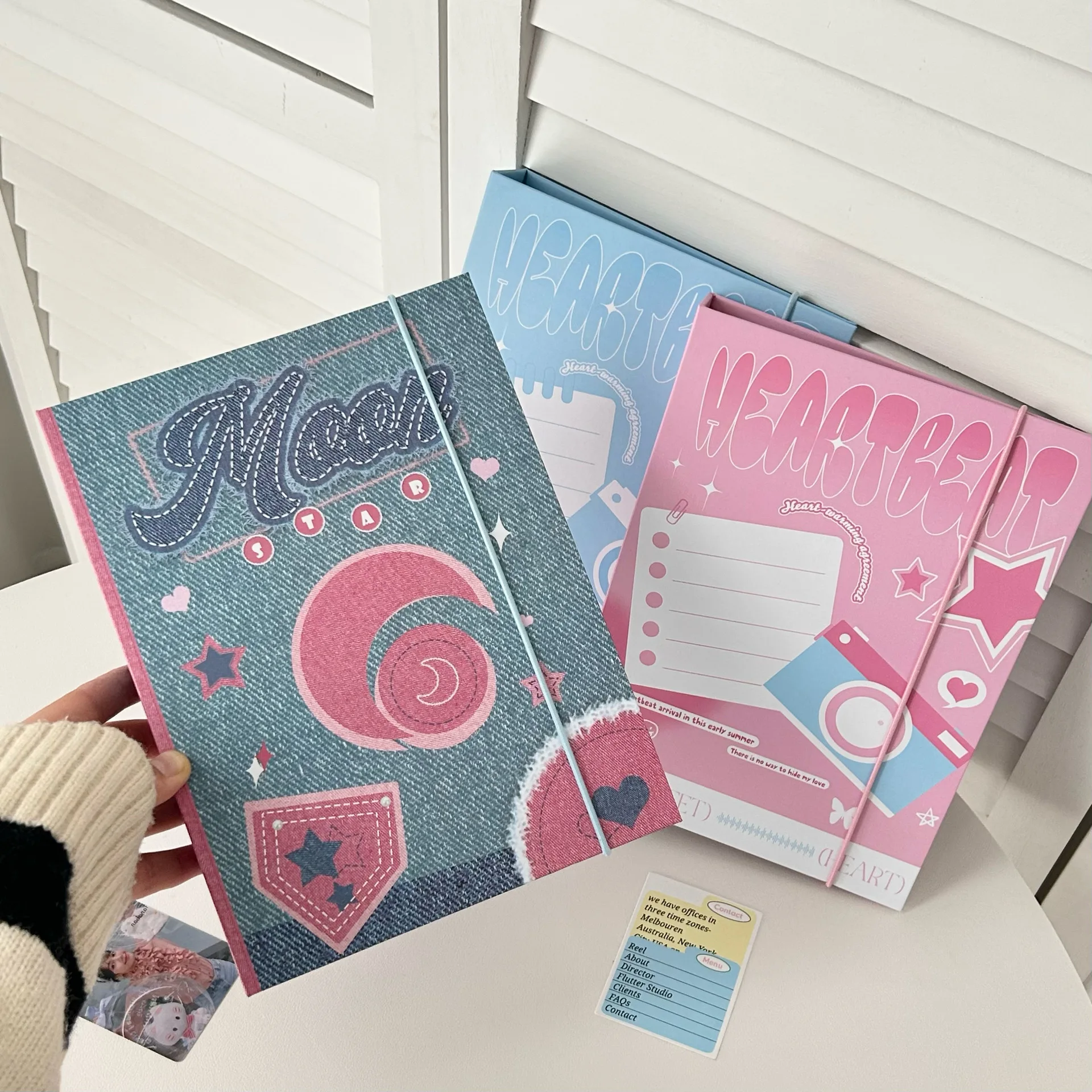 IMYY Cute A5 Kpop Idol Photocard Holder Photo Album Photo Card Binder Photocards Album for Photographs Collect Book Album 콜북바인더
