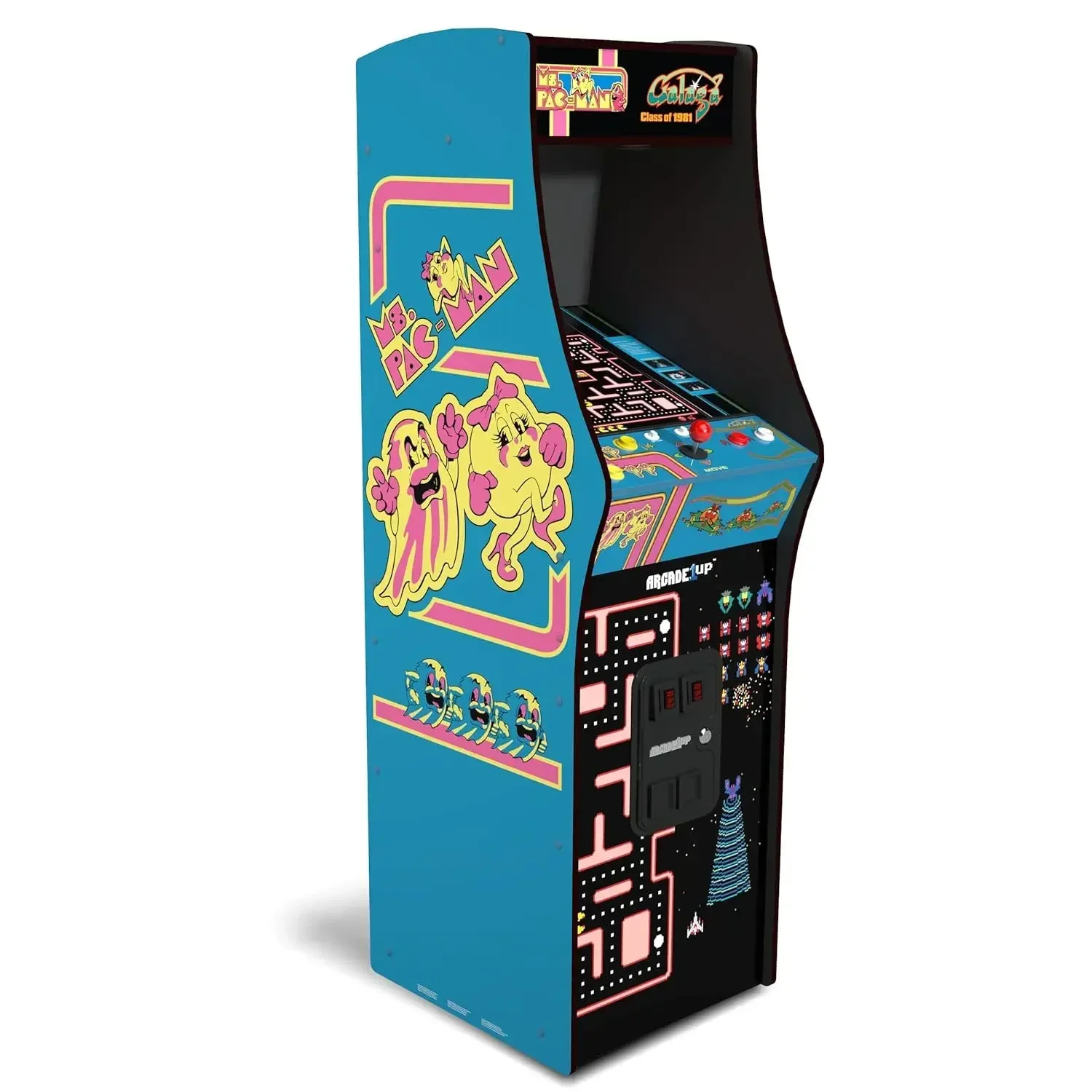 Class of 81’ Deluxe Arcade Machine for Home - 5 Feet Tall - 12 Classic Games