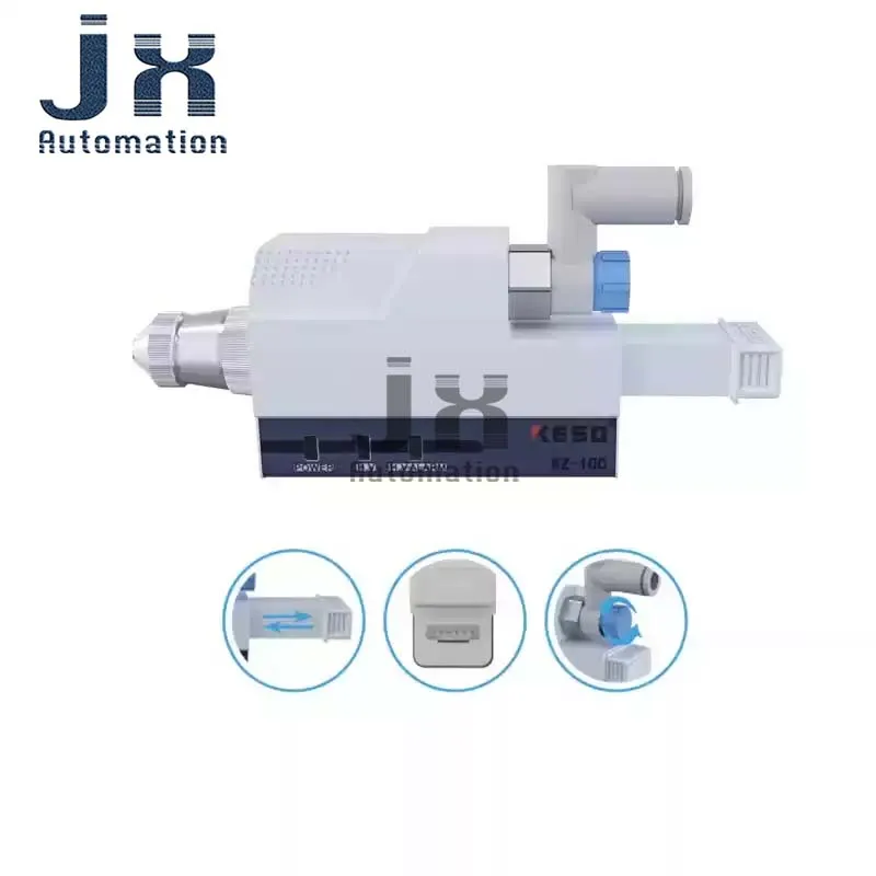 KESD KZ-10C High Frequency Ion Air Nozzle Industrial Static Eliminator Anti-static Ionizing Nozzle for Electronic Assembly