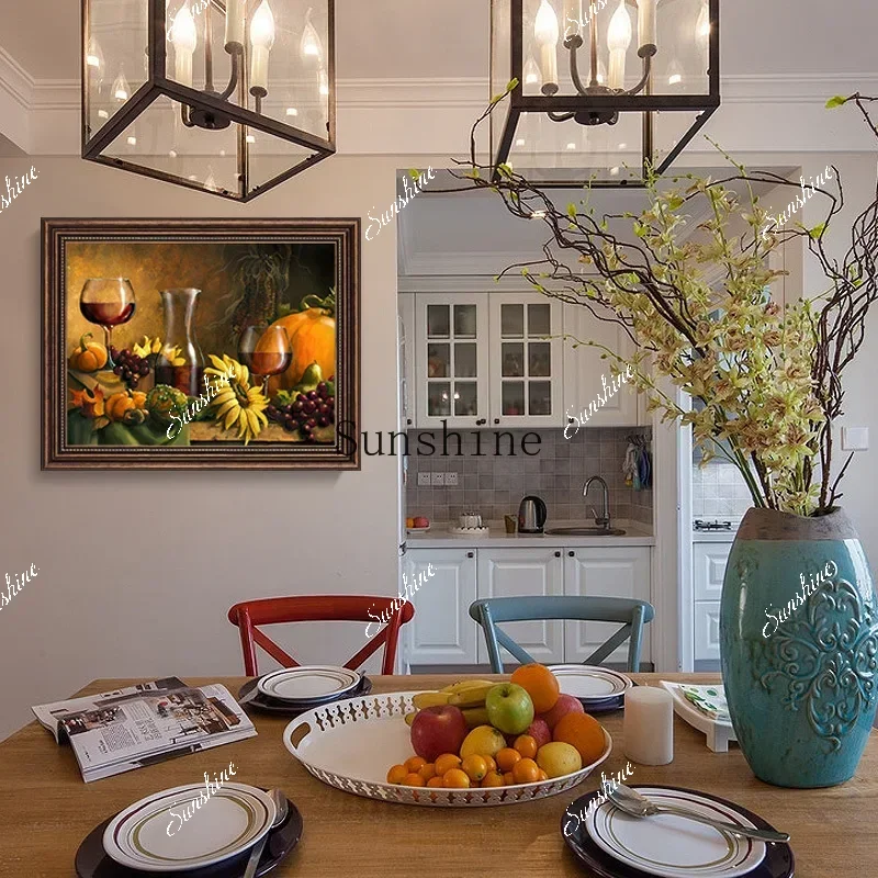 

Guest restaurant decorative painting creative simple muralM