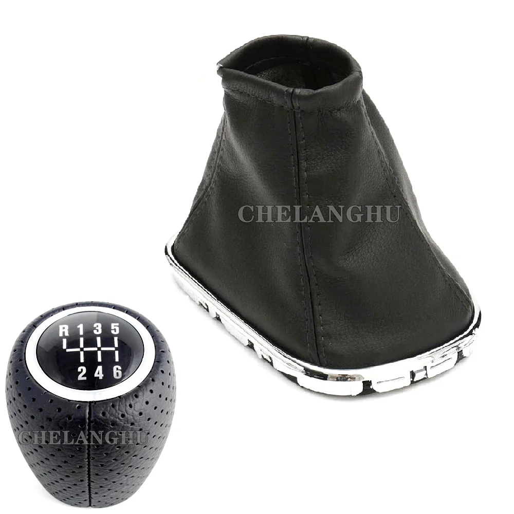 MT Car 5 / 6 Speed Manual Gear Stick Shift Knob With PU Leather Boot For Chevrolet Cruze 2008 2009 2010 2011 2012 Car-Styling