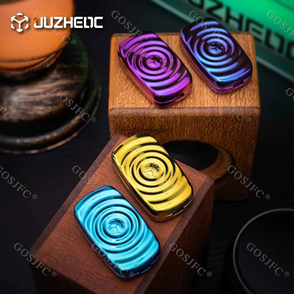 JUZHEDC Timascus تموج ضبط الشوكة المنزلق المغناطيسي ضبط شوكة دفع المنزلق الإصبع اللعب تململ المنزلق لعبة لتخفيف الضغط