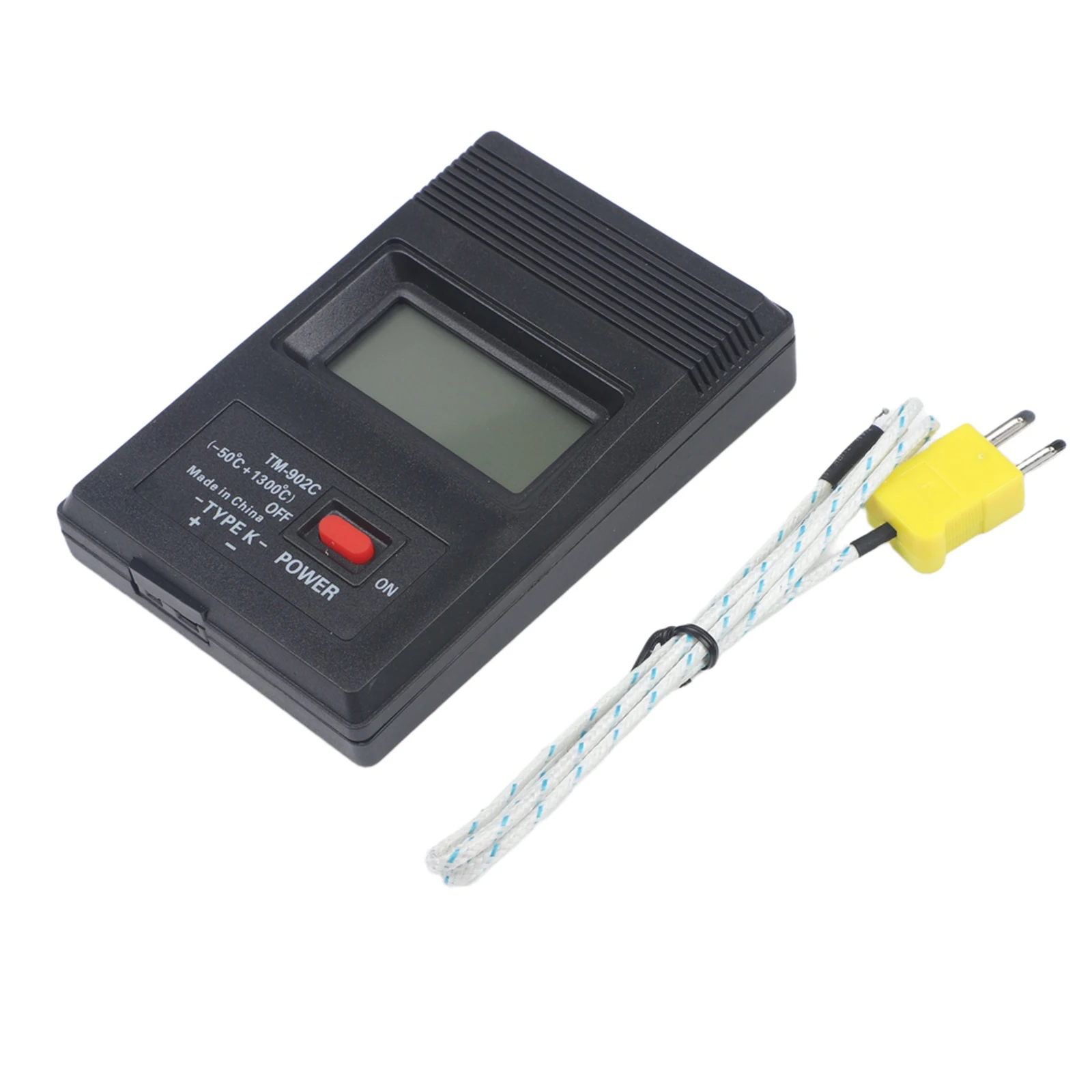 Heat-Resistant Thermometer Digital Thermometer 1 Meter Cable Length High-Precision Readings Industrial-Grade Stainless Steel