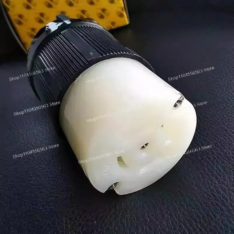 

​​L21-20R Industrial Plug - 4P5W 20A 120/208V Locking Connector with WJ-9521 Compliance​​