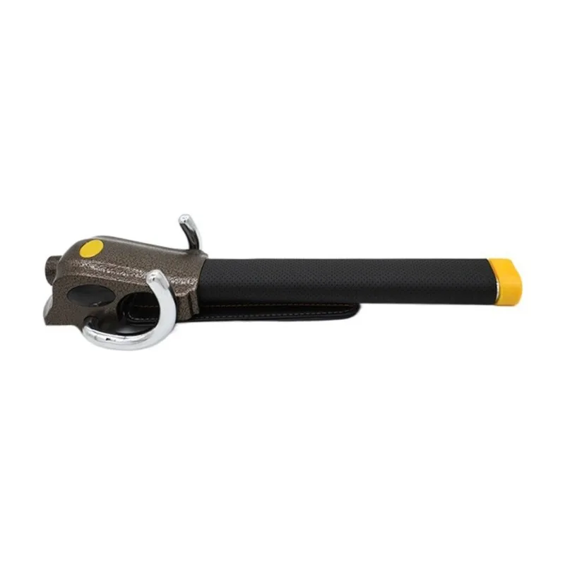 ABQE Folding Car Steering Wheel AntiTheft Securaty 3Direction Lock with Keys Car Steering Wheel Lock