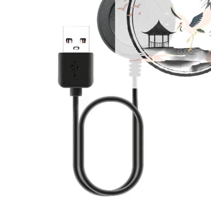Cabo carregador original 4mm para relógio inteligente x8 max para relógio inteligente t100 plus usb 2 pinos carregador de energia relógio carregamento