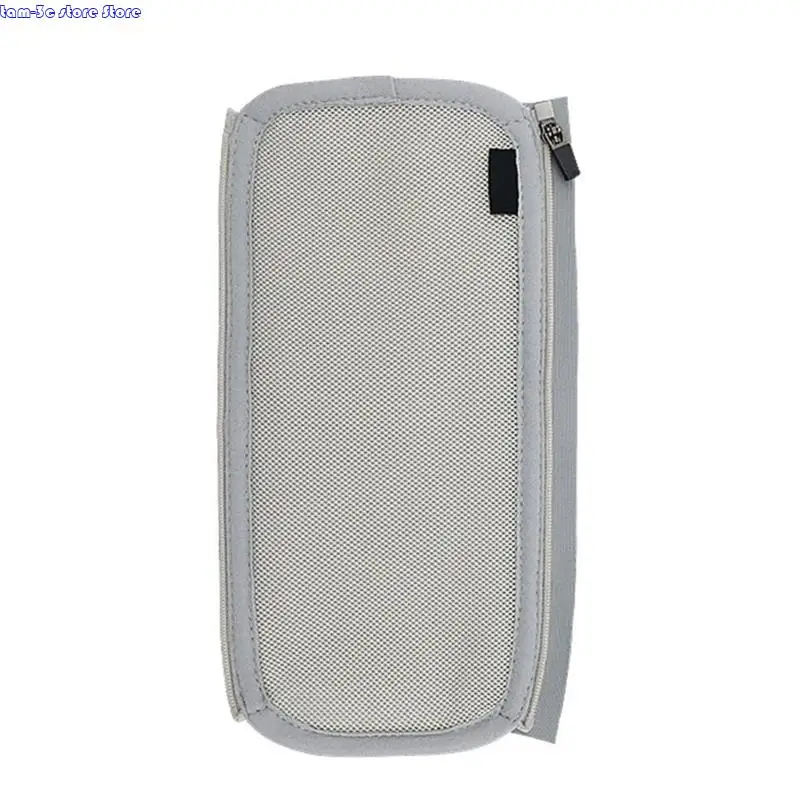 D0UA Universal Headphone Pelindung Headband untuk Cloud 2 Headset Soft Breathable Headbeam Lengan Penutupan Ritsleting Aman