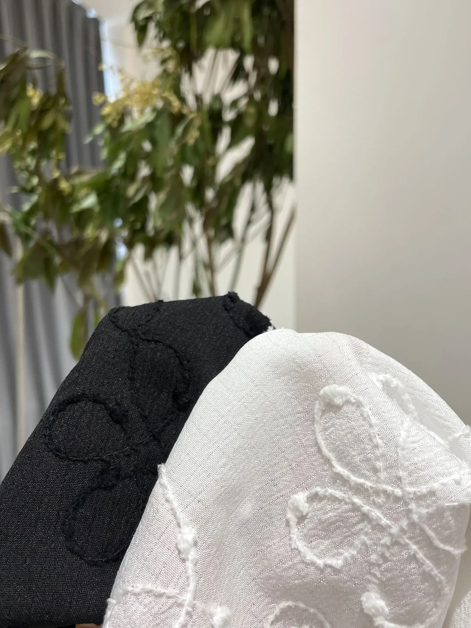 Nok Xiaola Authentic Brand RA Emed Flower Long Sve irt Cintura taglio dritto in fibra di poliestere da donna irt