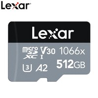 Lexar Original New 1066X Micro SD Memory Card 160MB/S 64GB 128GB 256GB 512GB Professional Micro SD Card for Phone Drone