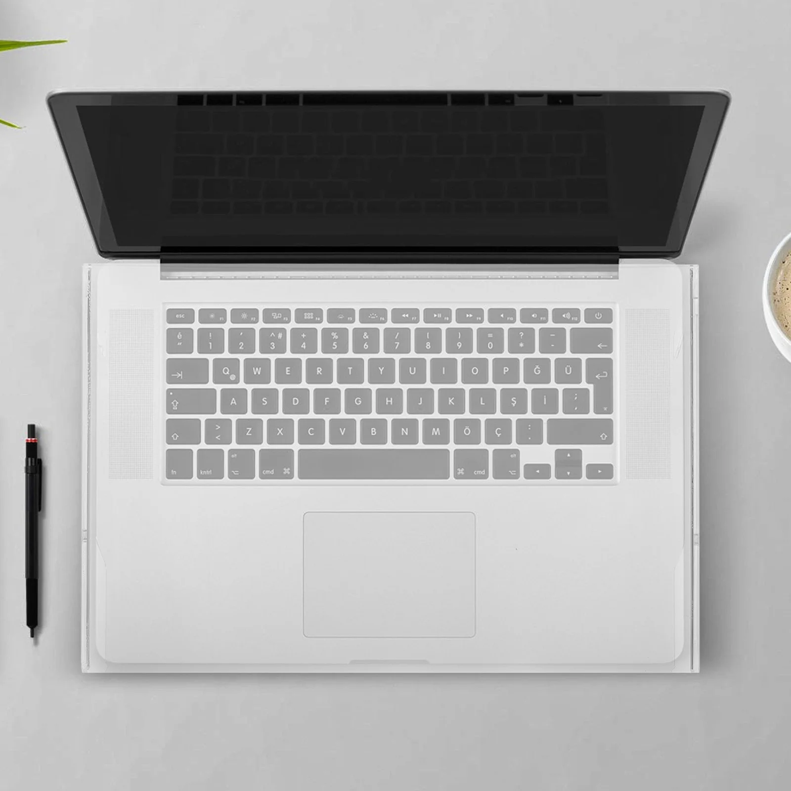 

Transparent Keyboard Cover 17.3 Inch Acrylic Nonslip Design Ultra Thin Durable Easy to Clean Laptop Keyboard Covers