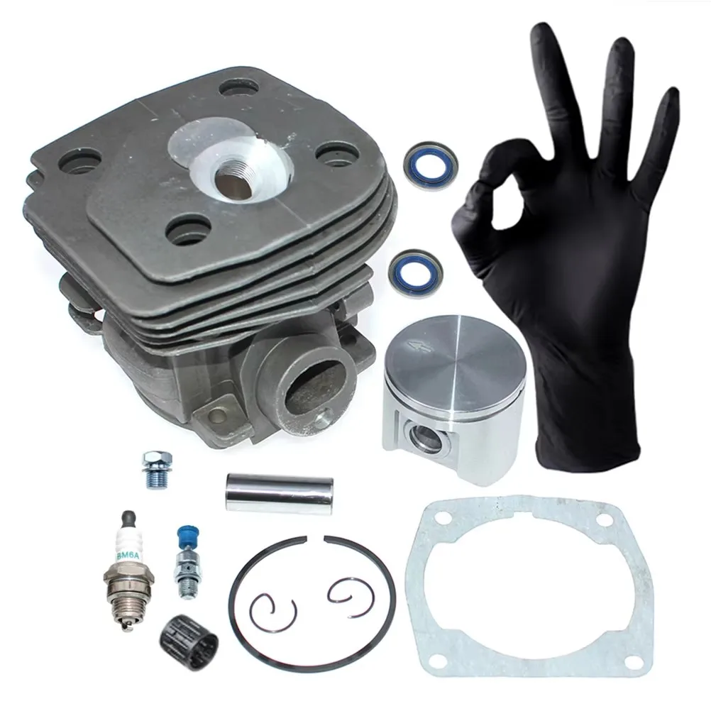 47mm Cylinder Piston Kits for Husqvarna 357 357XP 357XP EPA 359 359XP 359XP EPA 537157304 580303302 537157302 537248504