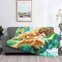 Waild Man Blanket Tarzan Plush Summer Breathable Thin Throw Blankets For bed Rug Piece throw blanket  blanket