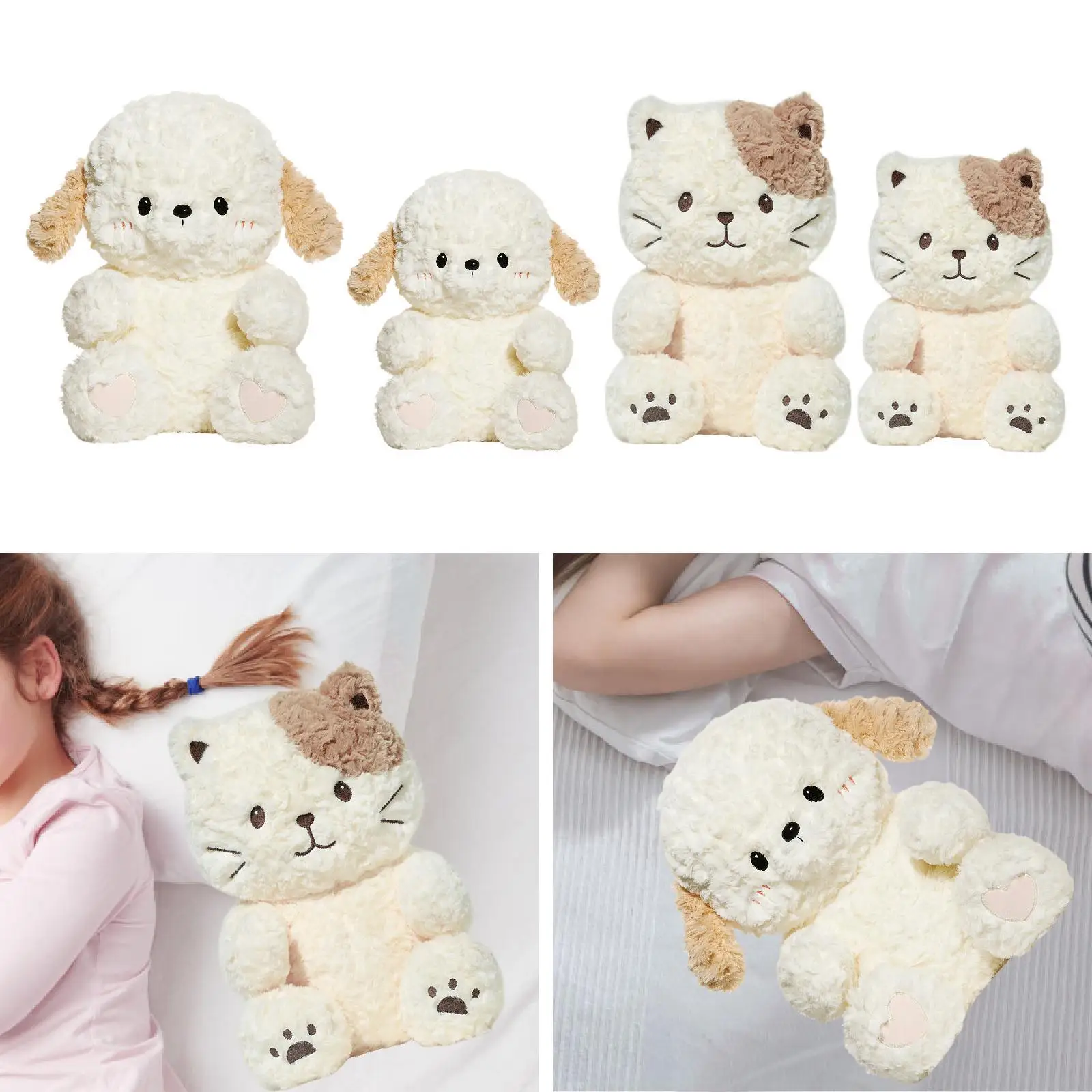 

Adorable Plush Toy Plush Pillow Soft and Comfort Realistic Cute Plush Doll Stuffed Animal Toy for Children Valentine's Day Gifts