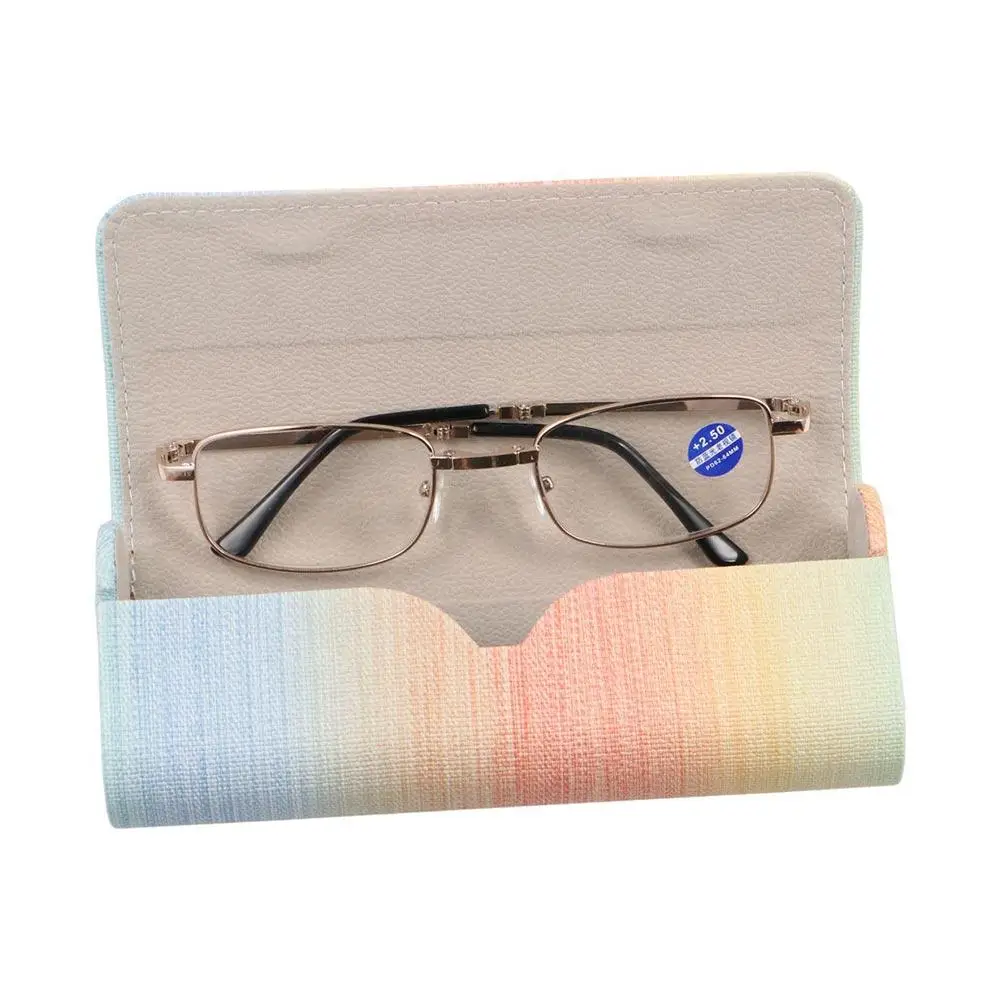 Cute Minimalist Glasses Storage Bag Men Eyewear Bag PU Leather Spectacle Case Glasses Box Sunglasses Storage Box Eyewear Cases