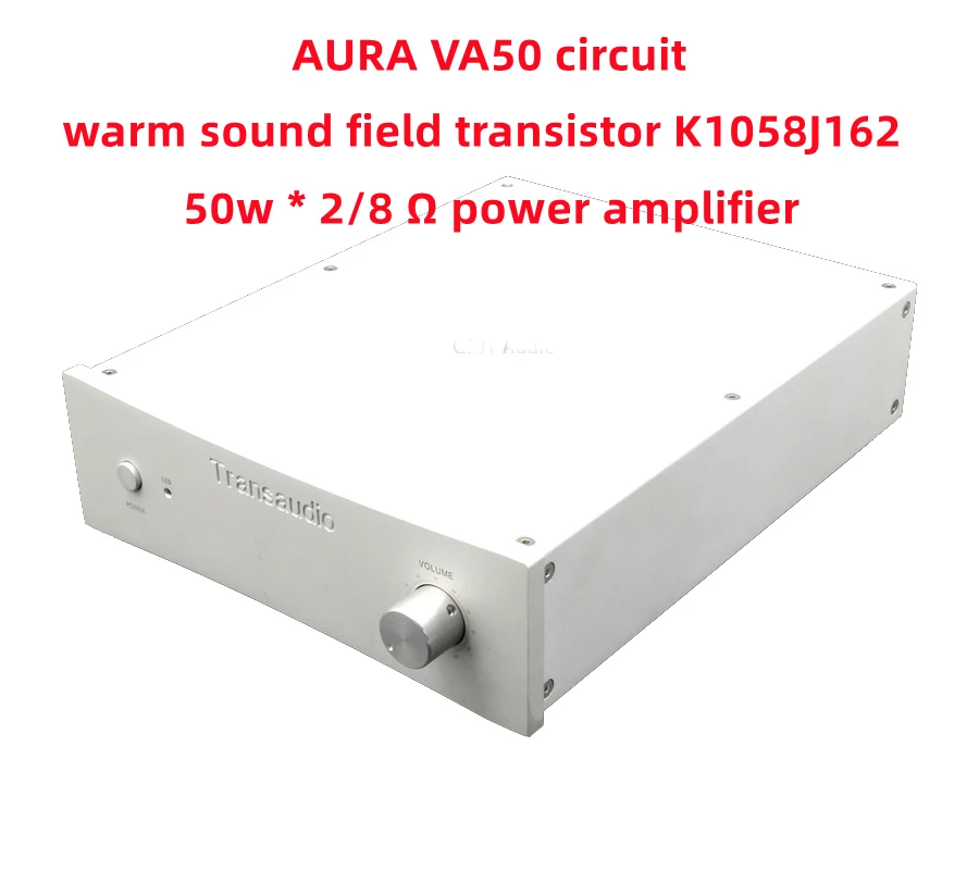 

AURA VA50 Circuit, Warm Sound Field Transistor K1058J162, 50W*2/8Ω Power Amplifier, ALPS27 Volume Potentiometer