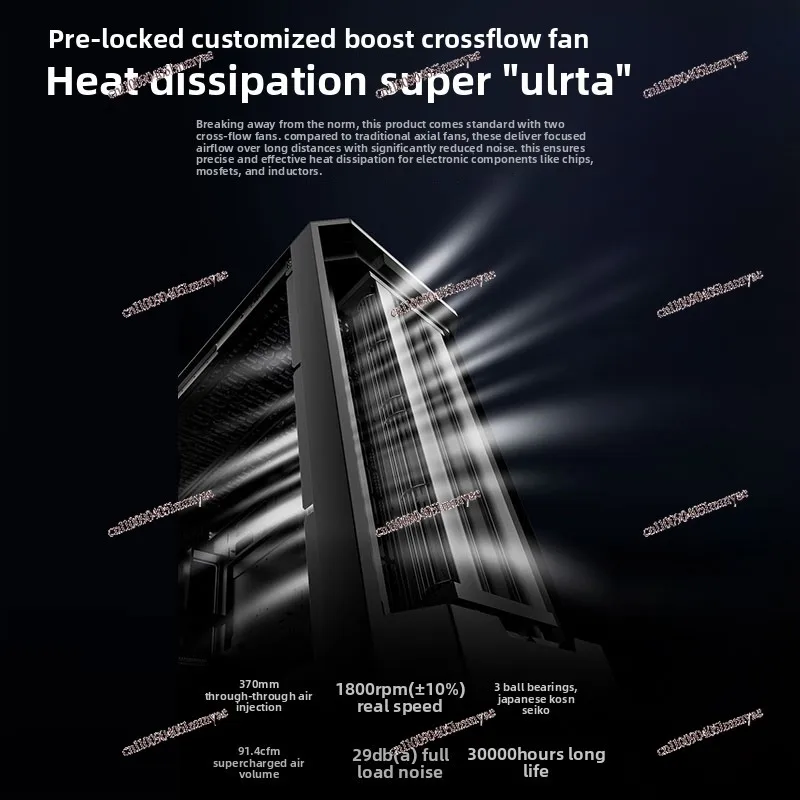 Dual Server Chassis EATX Desktop Workstation Multi-bit NAS Full Tower