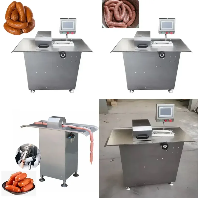 GT Automatic Clipping Knotting Manual Clipper Binding Sausage Tie Tying Machine