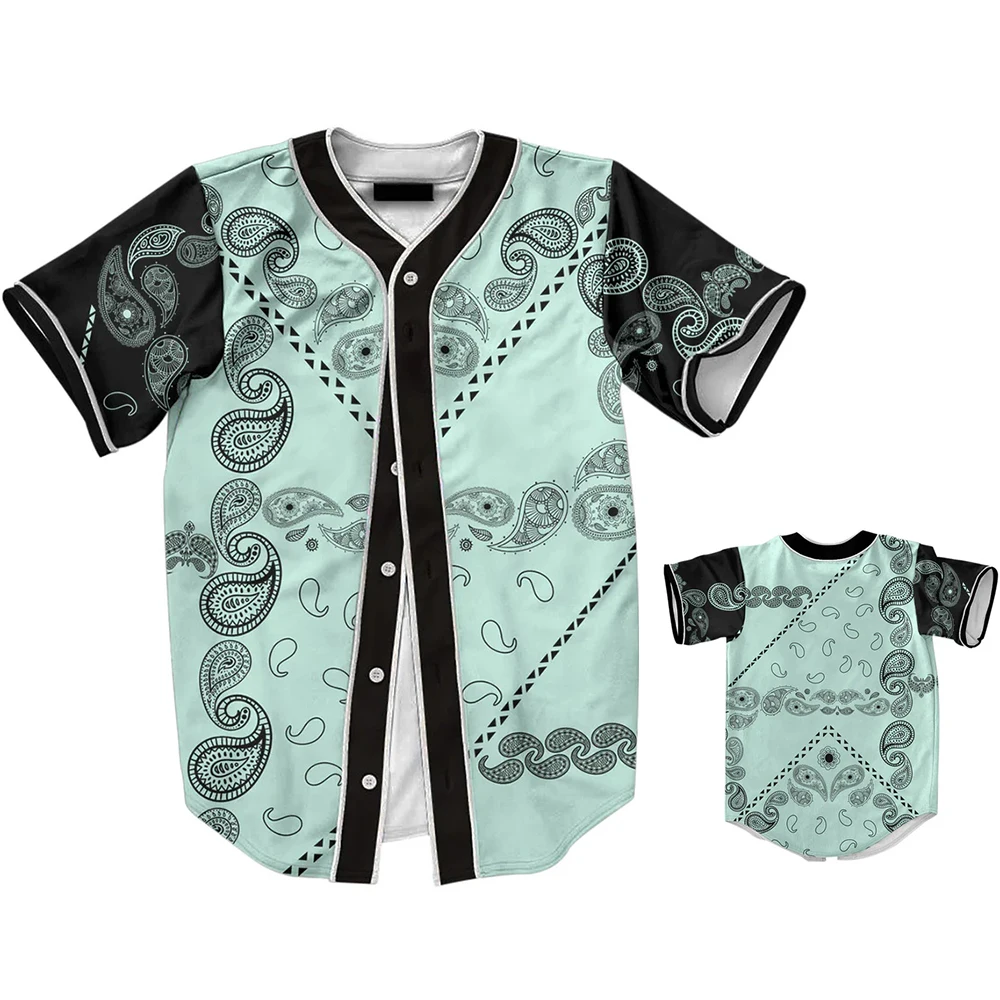 Camiseta de béisbol Hawaiana de manga corta para playa, camisa de estilo Retro británico que absorbe el sudor, estilo de vacaciones, MB27