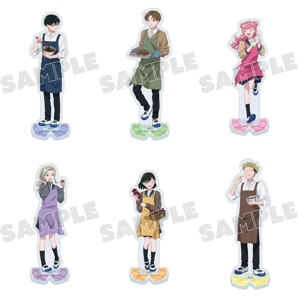 

15CM You and I Are Polar Opposites Acrylic Stand Keychain Characters Ornament Accessories Collection Christmas Gifts keychain
