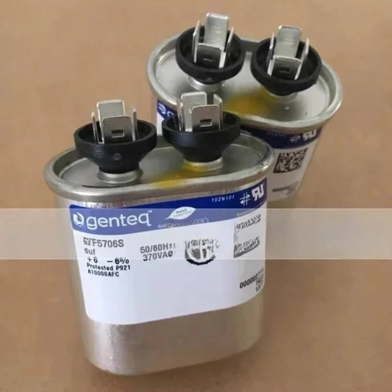 

1PCS 97F5706S 97F5706 genuine original 370V 6uf starting capacitor Genteq